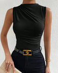 GIORGIA | Top elegante con corte moderno