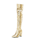 Dara - Botas altas metalizadas