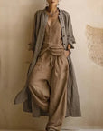 CAMILLA | Conjunto de capas suaves con elegancia natural