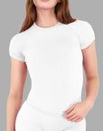 Nadia - Playera deportiva de manga corta, secado rápido