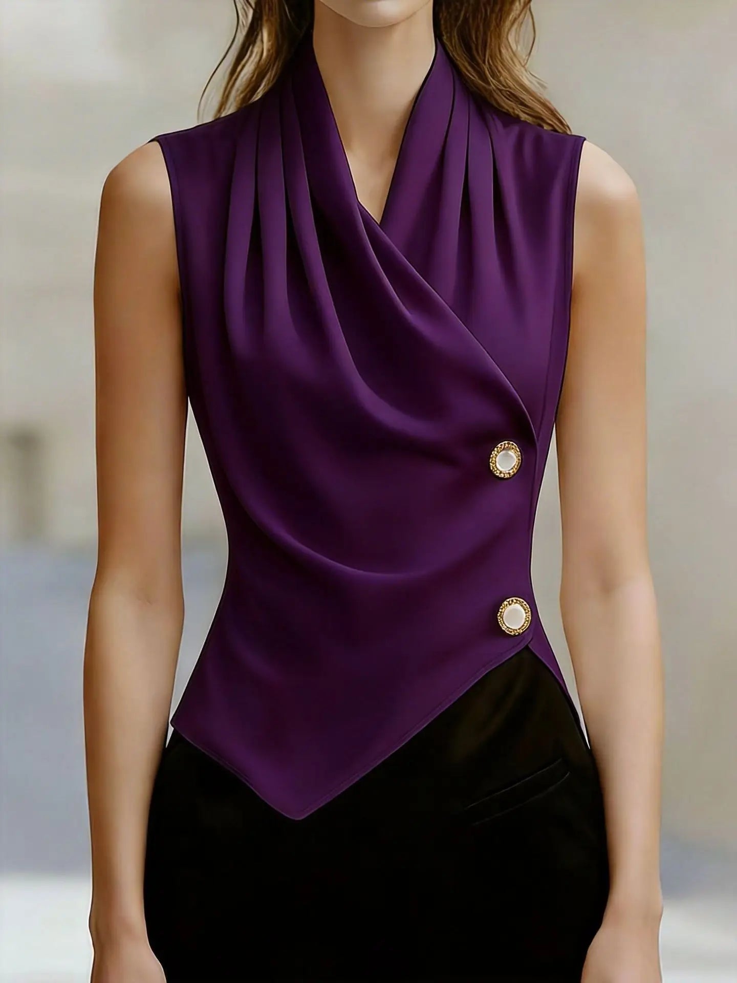 CHIARA | TOP ABITO ELEGANTE DAL MOVIMENTO