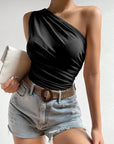 ANITA | Top de un solo hombro con delicada elegancia