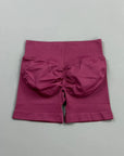 KIARA | Pantalones cortos de ciclista sin costuras con efecto fruncido en los glúteos