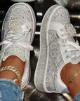 Giselle - Tenis con pedrería y perlas