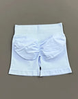 KIARA | Pantalones cortos de ciclista sin costuras con efecto fruncido en los glúteos