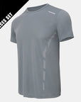 ENZO | Playera deportiva reflectiva de secado rápido