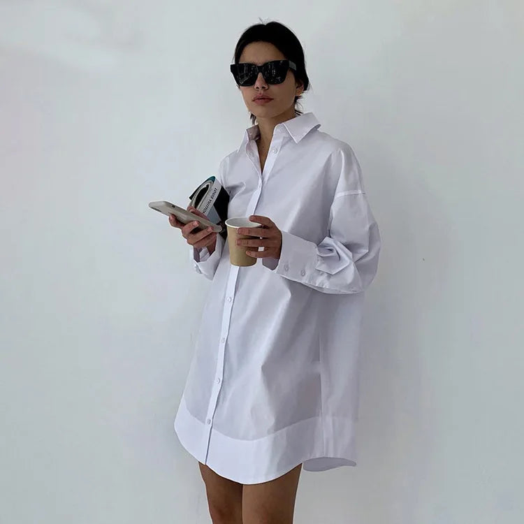 CATERINA | CAMICIA IN COTONE DAL TAGLIO MORBIDO