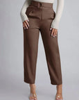 VALERIA | Pantalones de tiro alto con corte refinado