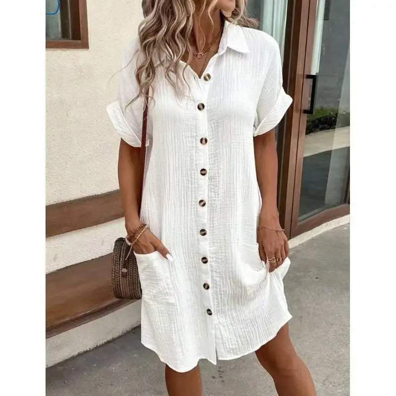 CHIARA | ABITO CAMICIA DALL'ELEGANZA QUOTIDIANA