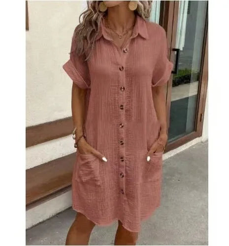 CHIARA | ABITO CAMICIA DALL'ELEGANZA QUOTIDIANA