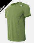 ENZO | Playera deportiva reflectiva de secado rápido