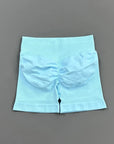 KIARA | Pantalones cortos de ciclista sin costuras con efecto fruncido en los glúteos