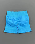 KIARA | Pantalones cortos de ciclista sin costuras con efecto fruncido en los glúteos