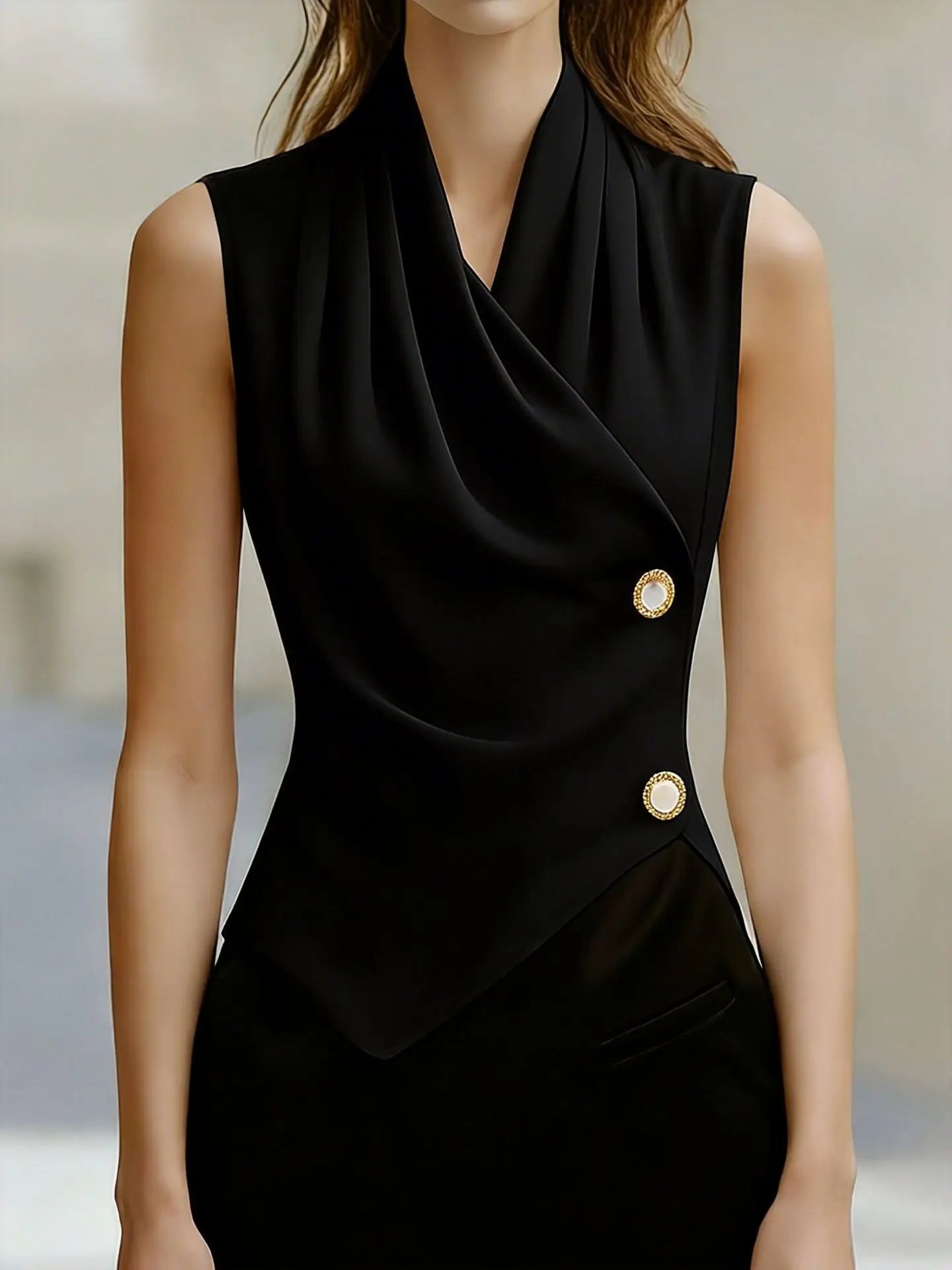 CHIARA | TOP ABITO ELEGANTE DAL MOVIMENTO