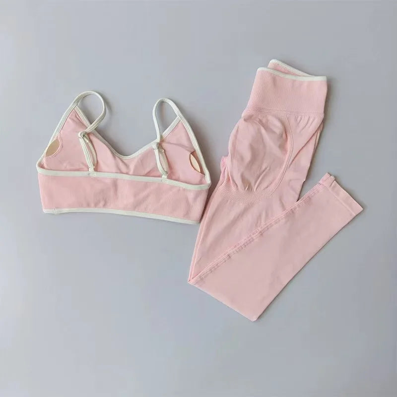 CAMILA | Conjunto Deportivo de Tirantes con Paneles en Contraste