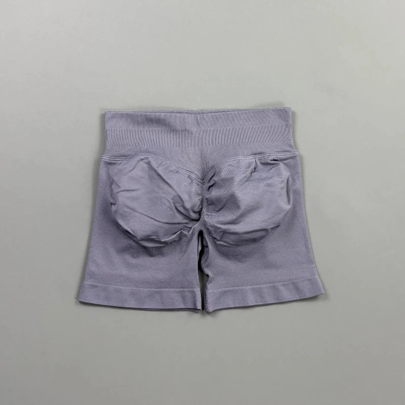 KIARA | Pantalones cortos de ciclista sin costuras con efecto fruncido en los glúteos